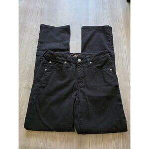 Miraclebody Womens Black Slimming Jeans Size 2P